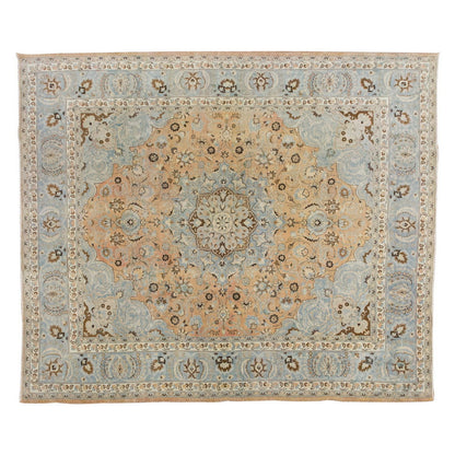Vintage Large Rug, Oushak Area Rug 8'6" x 9'8" feet 260 x 295 cm