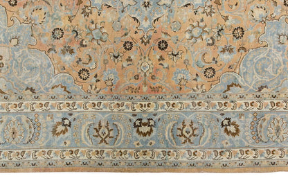 Vintage Large Rug, Oushak Area Rug 8'6" x 9'8" feet 260 x 295 cm