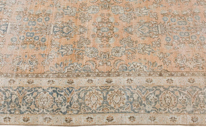 Vintage Large Rug, Oushak Area Rug 8'6 x 13'2 feet 260 x 402 cm