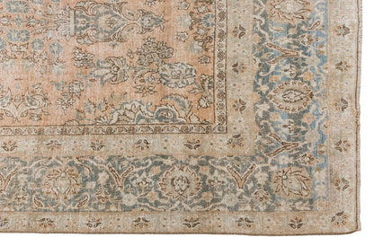 Vintage Large Rug, Oushak Area Rug 8'6 x 13'2 feet 260 x 402 cm