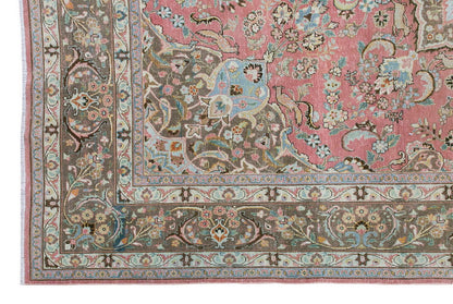 Vintage Large Rug, Oushak Area Rug 8 x 11'5" feet 245 x 347 cm