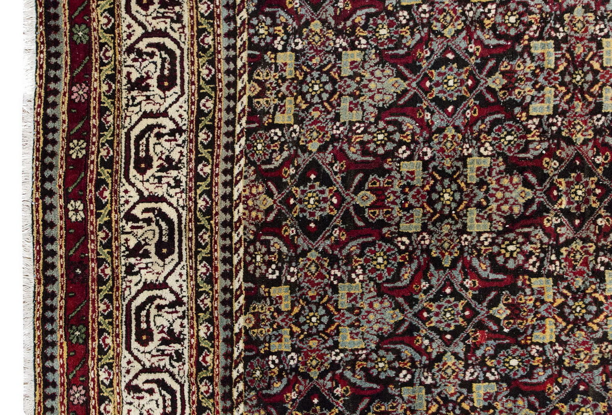 Vintage Large Rug, Oushak Area Rug 9'10 x 12'8 feet 300 x 385 cm