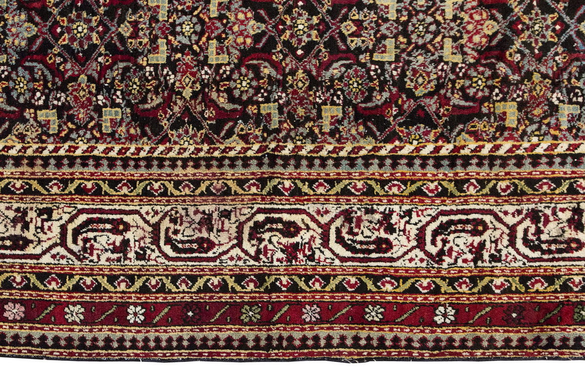 Vintage Large Rug, Oushak Area Rug 9'10 x 12'8 feet 300 x 385 cm