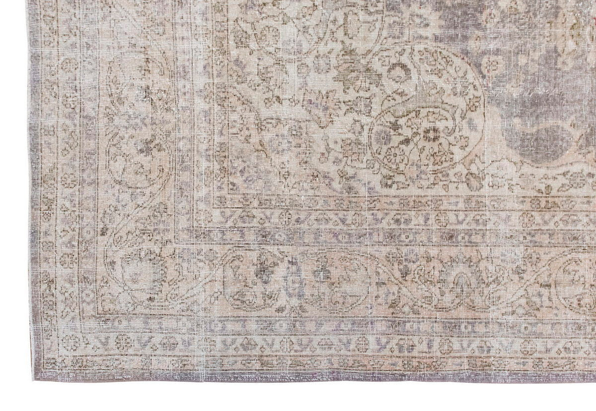 Vintage Large Rug, Oushak Area Rug 9'11" x 14'1" feet 303 x 430 cm