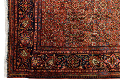 Vintage Large Rug, Oushak Area Rug 9'4 x 12'2 feet 285 x 370 cm