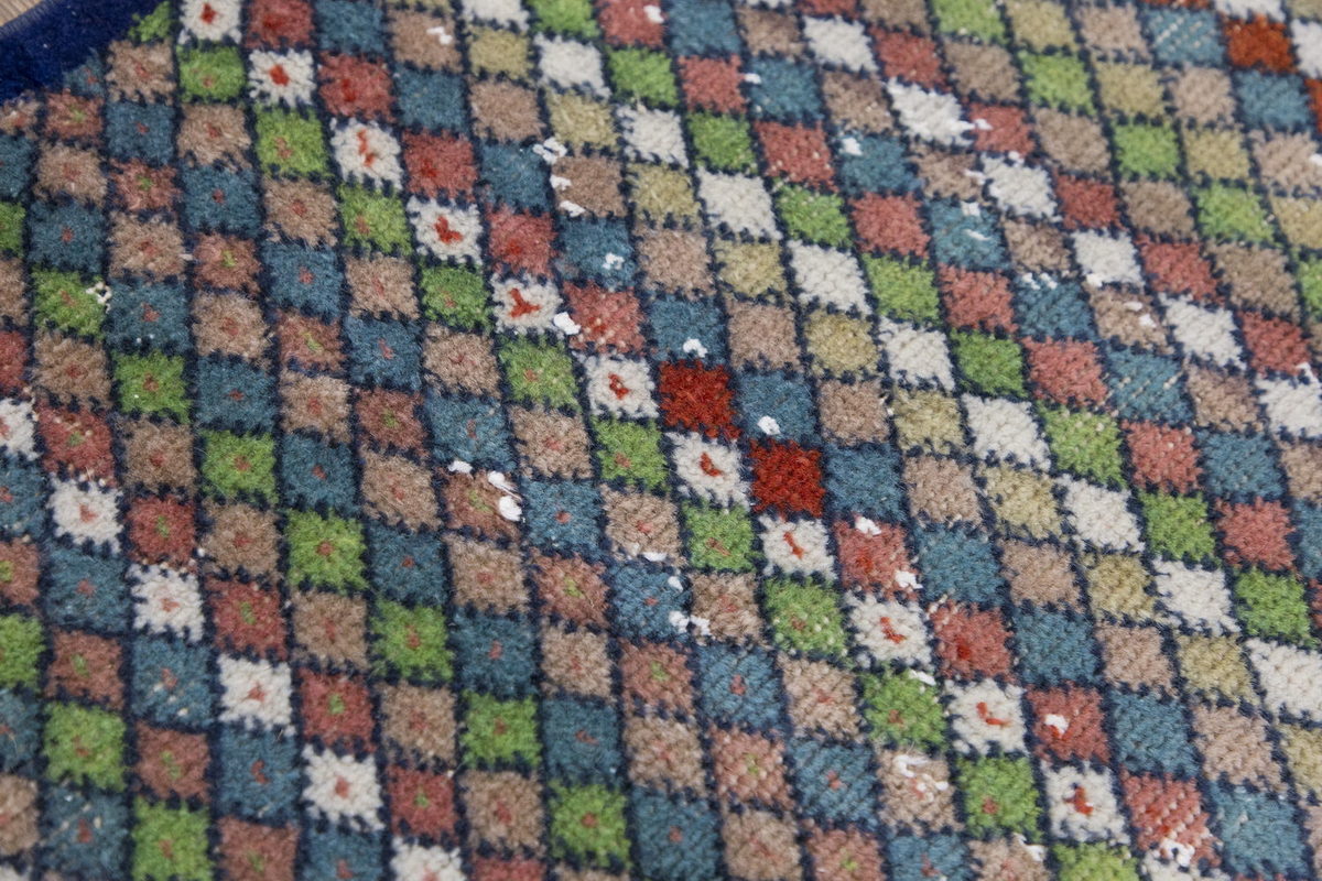 Vintage Rug, Small Oushak Rug 1'11" x 4'11" feet 59 x 150 cm