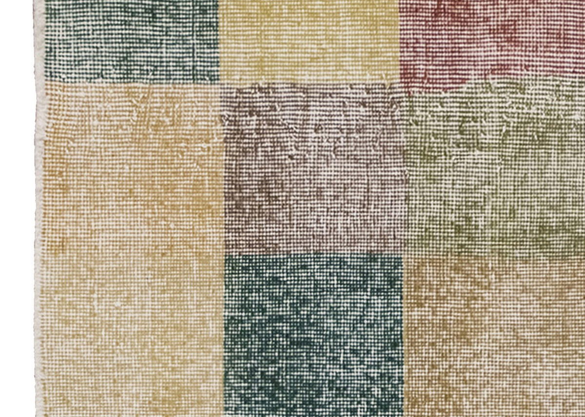 Vintage Rug, Small Oushak Rug 2'1" x 4'11" feet 64 x 150 cm