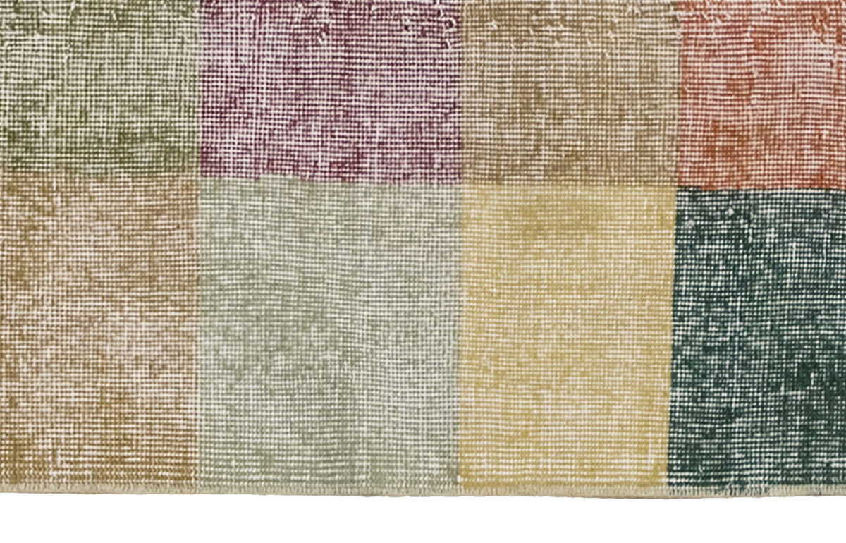 Vintage Rug, Small Oushak Rug 2'1" x 4'11" feet 64 x 150 cm