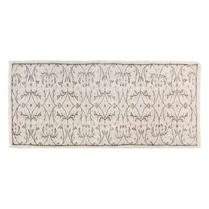 Vintage Rug, Small Oushak Rug 2'10" x 6'8" feet 87 x 203 cm