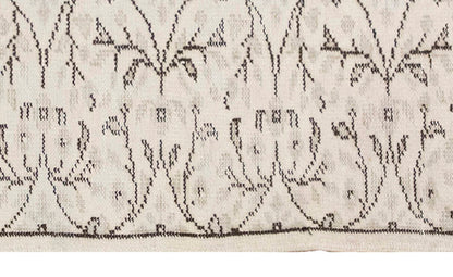 Vintage Rug, Small Oushak Rug 2'10" x 6'8" feet 87 x 203 cm