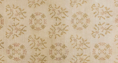 Vintage Rug, Small Oushak Rug 2'2" x 4'8" feet 65 x 143 cm