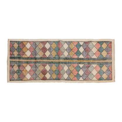 Vintage Rug, Small Oushak Rug 2'2" x 5'8" feet 67 x 172 cm
