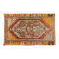 Vintage Rug, Small Oushak Rug 2'3" x 3'7" feet 68 x 109 cm