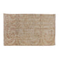 Vintage Rug, Small Oushak Rug 2'5" x 3'9" feet 74 x 114 cm