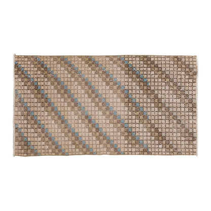 Vintage Rug, Small Oushak Rug 2'6" x 4'7" feet 75 x 140 cm
