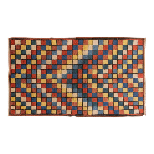 Vintage Rug, Small Oushak Rug 2'7" x 4'5" feet 80 x 135 cm