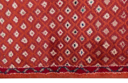 Vintage Rug, Small Oushak Rug 2'7" x 5'1" feet 78 x 155 cm