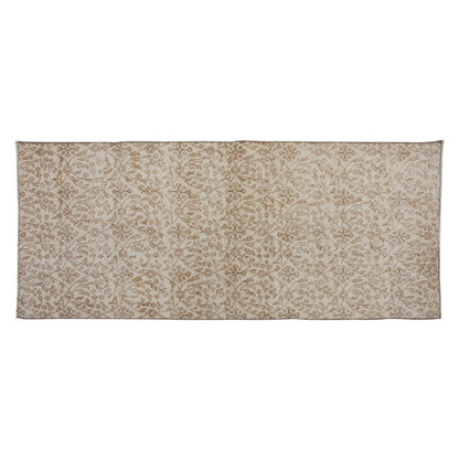 Vintage Rug, Small Oushak Rug 2'8" x 6'4" feet 81 x 194 cm