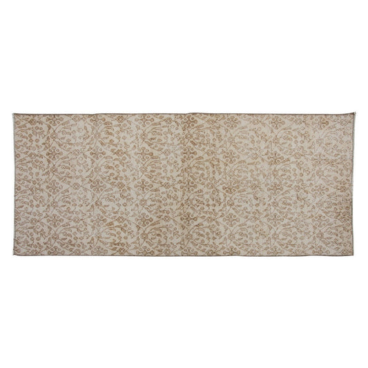 Vintage Rug, Small Oushak Rug 2'8" x 6'4" feet 81 x 194 cm
