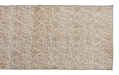 Vintage Rug, Small Oushak Rug 2'8" x 6'4" feet 81 x 194 cm