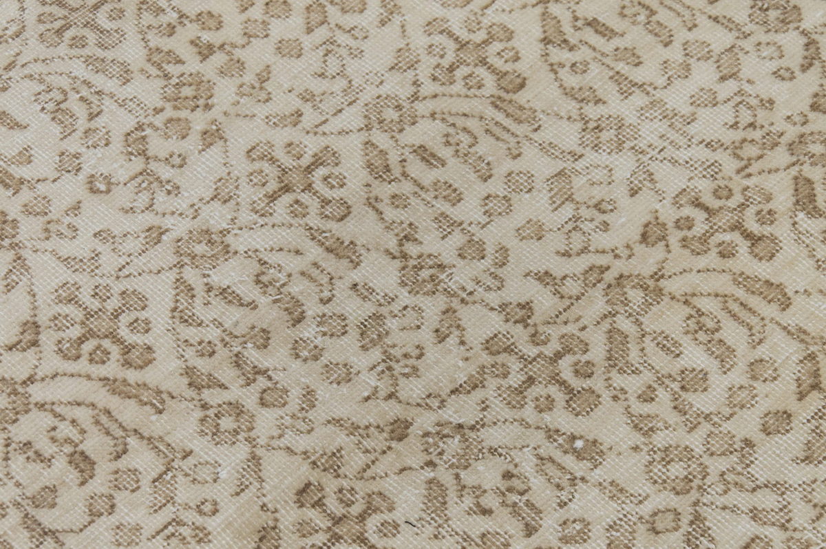 Vintage Rug, Small Oushak Rug 2'8" x 6'4" feet 81 x 194 cm