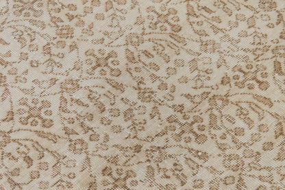 Vintage Rug, Small Oushak Rug 2'8" x 6'4" feet 81 x 194 cm