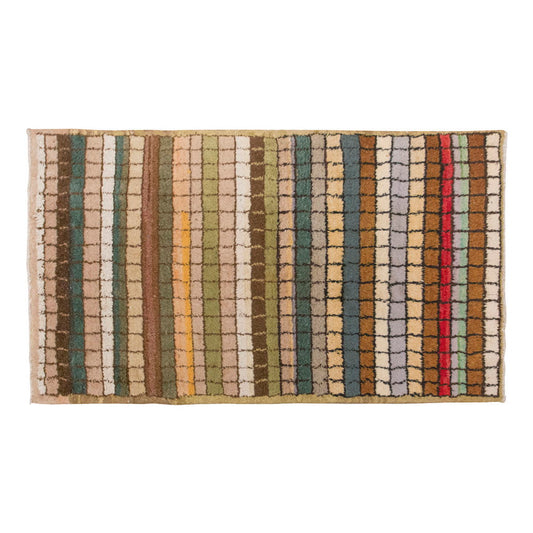 Vintage Rug, Small Oushak Rug 2'9" x 4'6" feet 83 x 138 cm