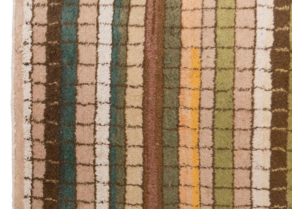 Vintage Rug, Small Oushak Rug 2'9" x 4'6" feet 83 x 138 cm