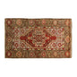 Vintage Rug, Small Oushak Rug 2'9" x 4'8" feet 85 x 142 cm