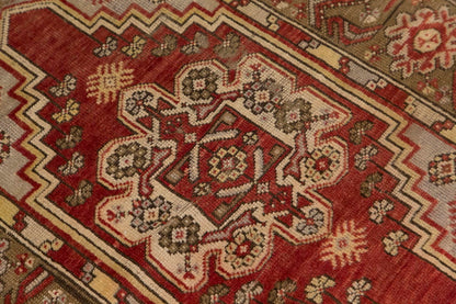 Vintage Rug, Small Oushak Rug 2'9" x 4'8" feet 85 x 142 cm
