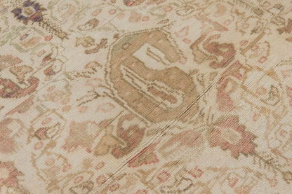 Vintage Rug, Small Oushak Rug 2'9" x 5'7" feet 85 x 170 cm