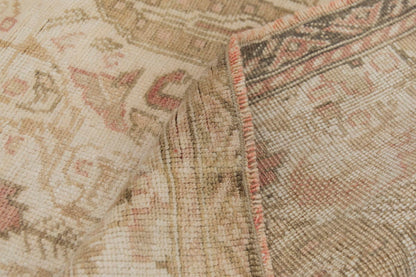 Vintage Rug, Small Oushak Rug 2'9" x 5'7" feet 85 x 170 cm