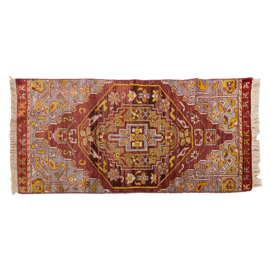 Vintage Rug, Small Oushak Rug 2 x 4'4" feet 62 x 132 cm