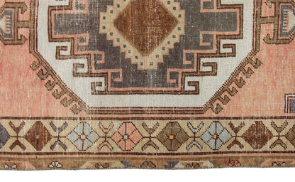 Vintage Rug, Small Oushak Rug 3'1" x 5'5" feet 93 x 165 cm