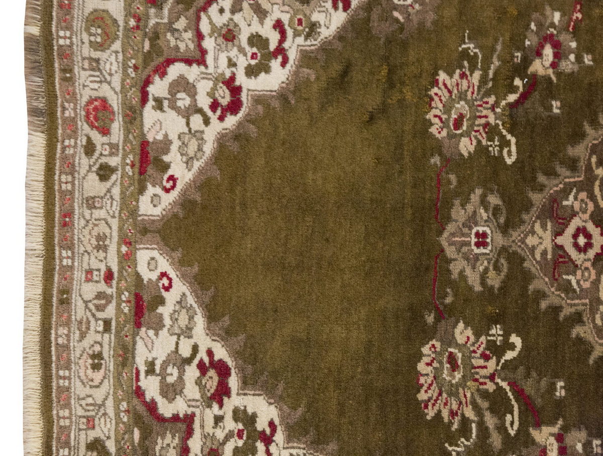 Vintage Rug, Small Oushak Rug 3'3" x 5'5" feet 98 x 164 cm