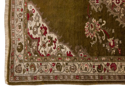 Vintage Rug, Small Oushak Rug 3'3" x 5'5" feet 98 x 164 cm