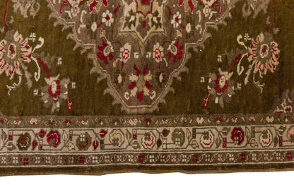 Vintage Rug, Small Oushak Rug 3'3" x 5'5" feet 98 x 164 cm