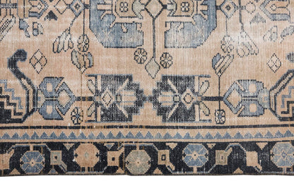 Vintage Rug, Small Oushak Rug 3 x 4'3" feet 92 x 130 cm