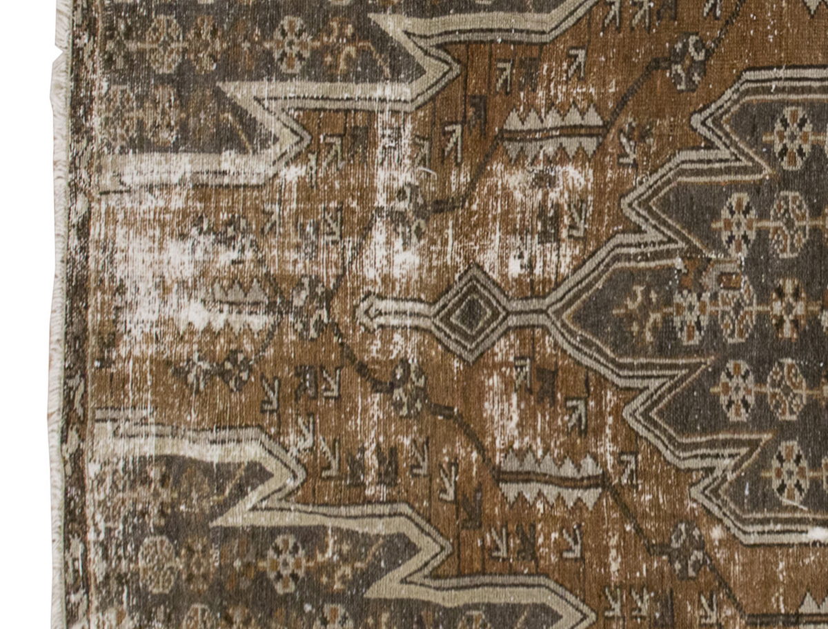 Vintage Rug, Small Oushak Rug 3 x 5'6" feet 92 x 167 cm