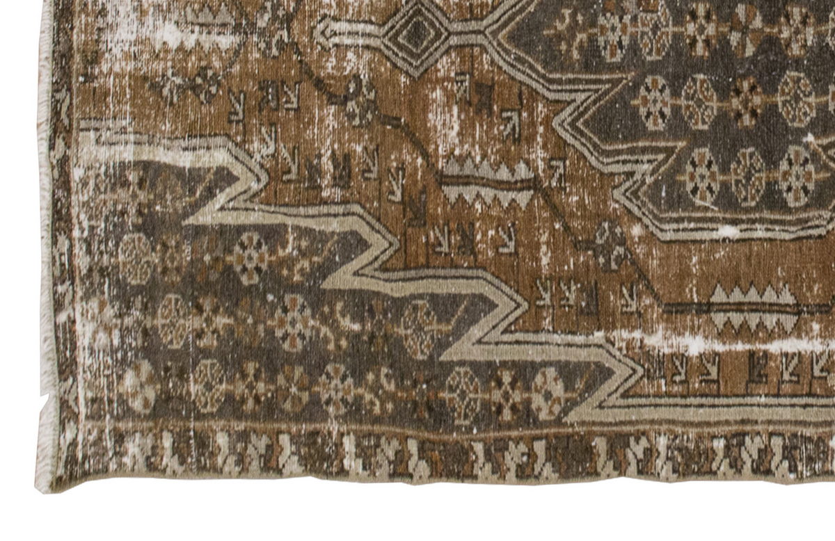 Vintage Rug, Small Oushak Rug 3 x 5'6" feet 92 x 167 cm