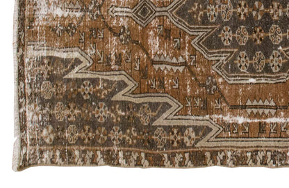 Vintage Rug, Small Oushak Rug 3 x 5'6" feet 92 x 167 cm