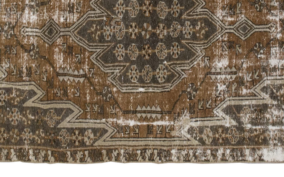 Vintage Rug, Small Oushak Rug 3 x 5'6" feet 92 x 167 cm