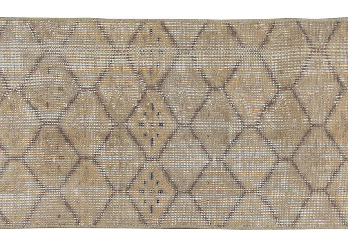 Vintage Rug 1'5" x 5" feet  42 x 147 cm