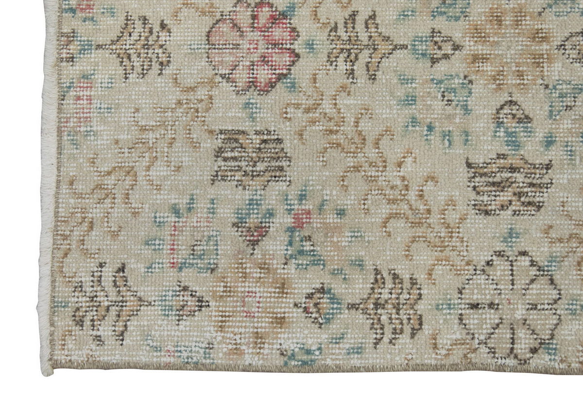Vintage Rug 2" x 3'9" feet  60 x 115 cm