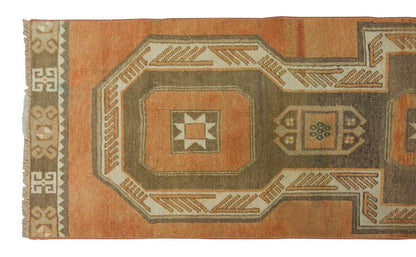 Vintage Rug 2" x 7'3" feet  63 x 220 cm