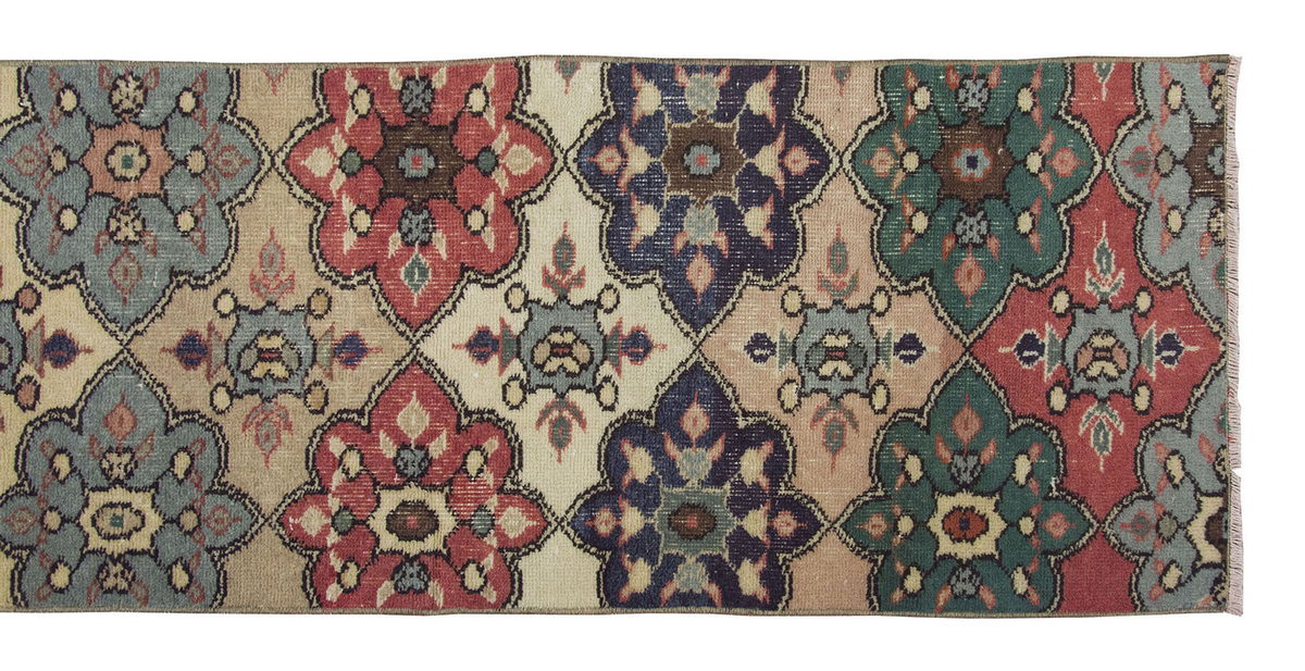 Vintage Rug 2" x 8'4" feet  60 x 255 cm