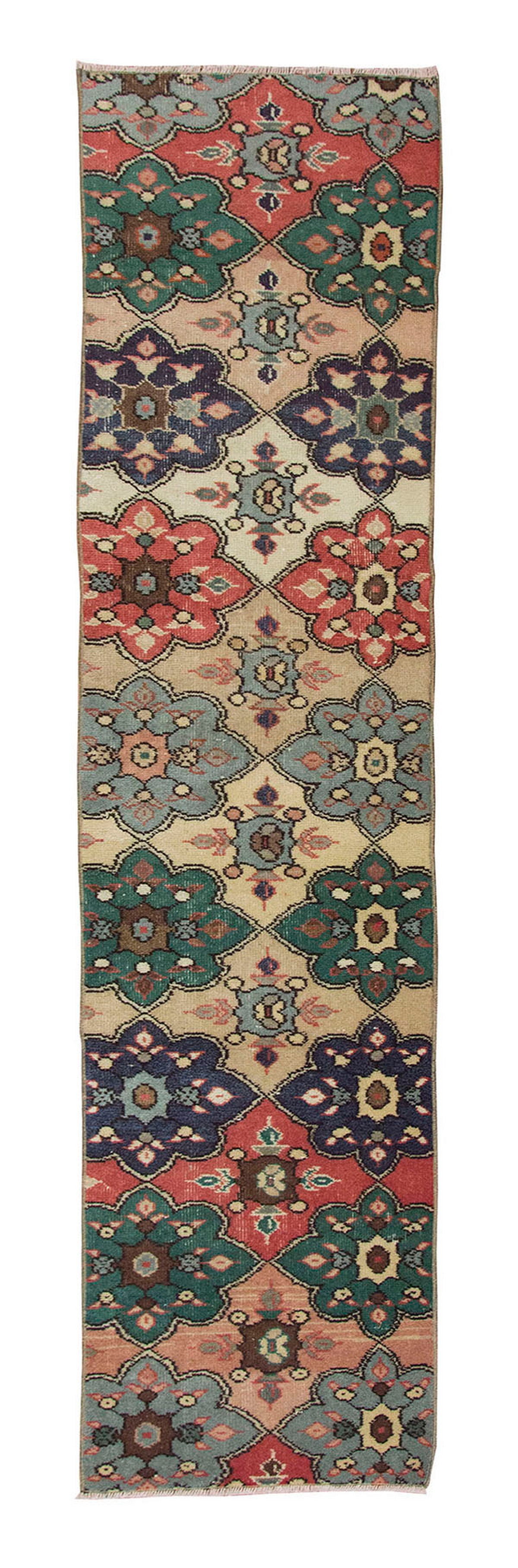 Vintage Rug 2" x 8'4" feet  60 x 255 cm