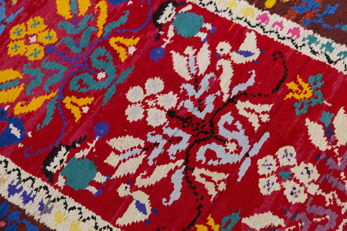 Vintage Rug 2'11" x 7'3" feet 89 x 220 cm