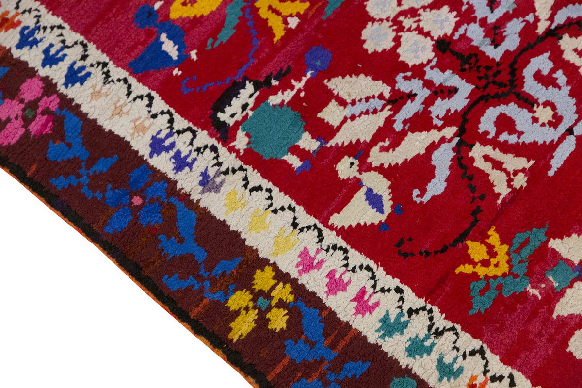 Vintage Rug 2'11" x 7'3" feet 89 x 220 cm
