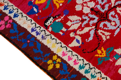 Vintage Rug 2'11" x 7'3" feet 89 x 220 cm